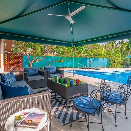 Stayvista'S Casa Palmera - Pet-Friendly Villa With Pool, Garden With Gazebo, And Indoor & Outdoor Games Alībāg Eksteriør billede