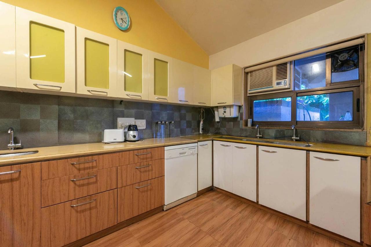 Stayvista'S Casa Palmera - Pet-Friendly Villa With Pool, Garden With Gazebo, And Indoor & Outdoor Games Alībāg Eksteriør billede