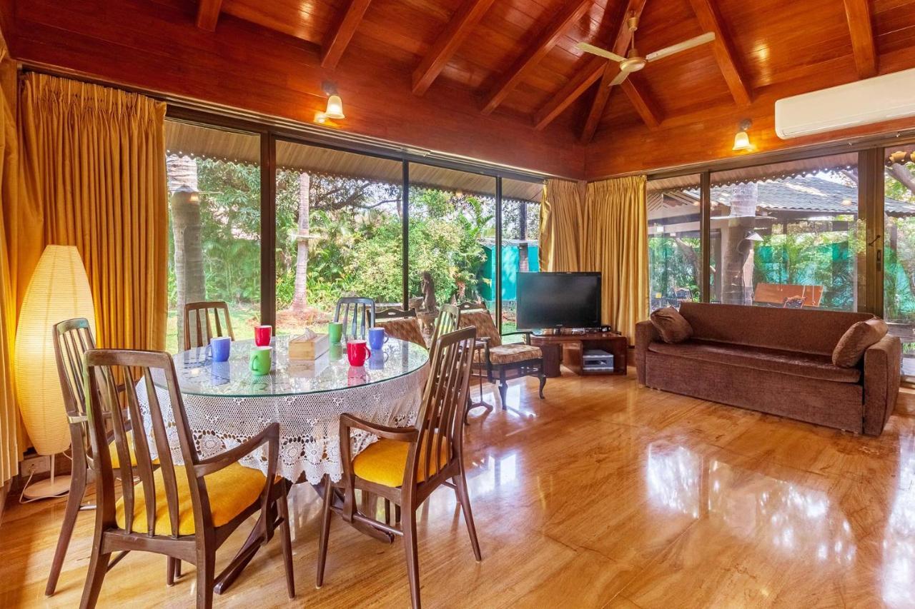 Stayvista'S Casa Palmera - Pet-Friendly Villa With Pool, Garden With Gazebo, And Indoor & Outdoor Games Alībāg Eksteriør billede