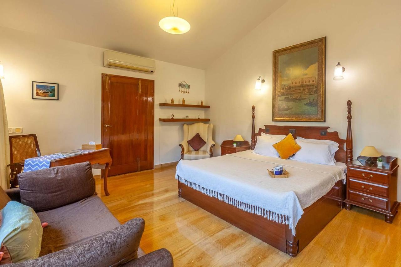 Stayvista'S Casa Palmera - Pet-Friendly Villa With Pool, Garden With Gazebo, And Indoor & Outdoor Games Alībāg Eksteriør billede