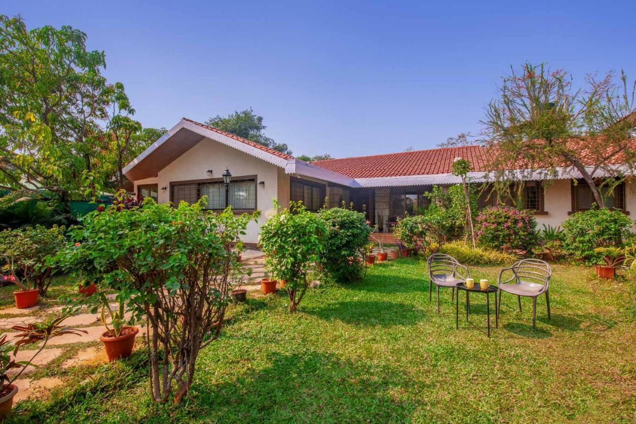 Stayvista'S Casa Palmera - Pet-Friendly Villa With Pool, Garden With Gazebo, And Indoor & Outdoor Games Alībāg Eksteriør billede